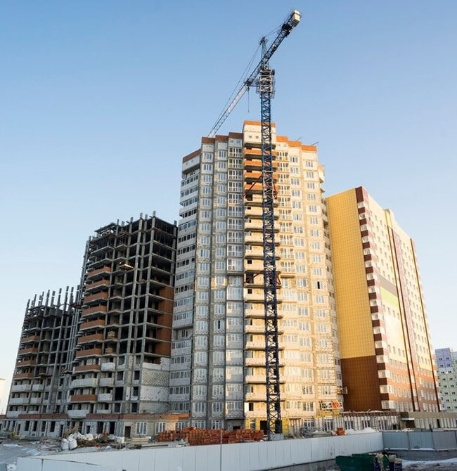 Construction site or office building