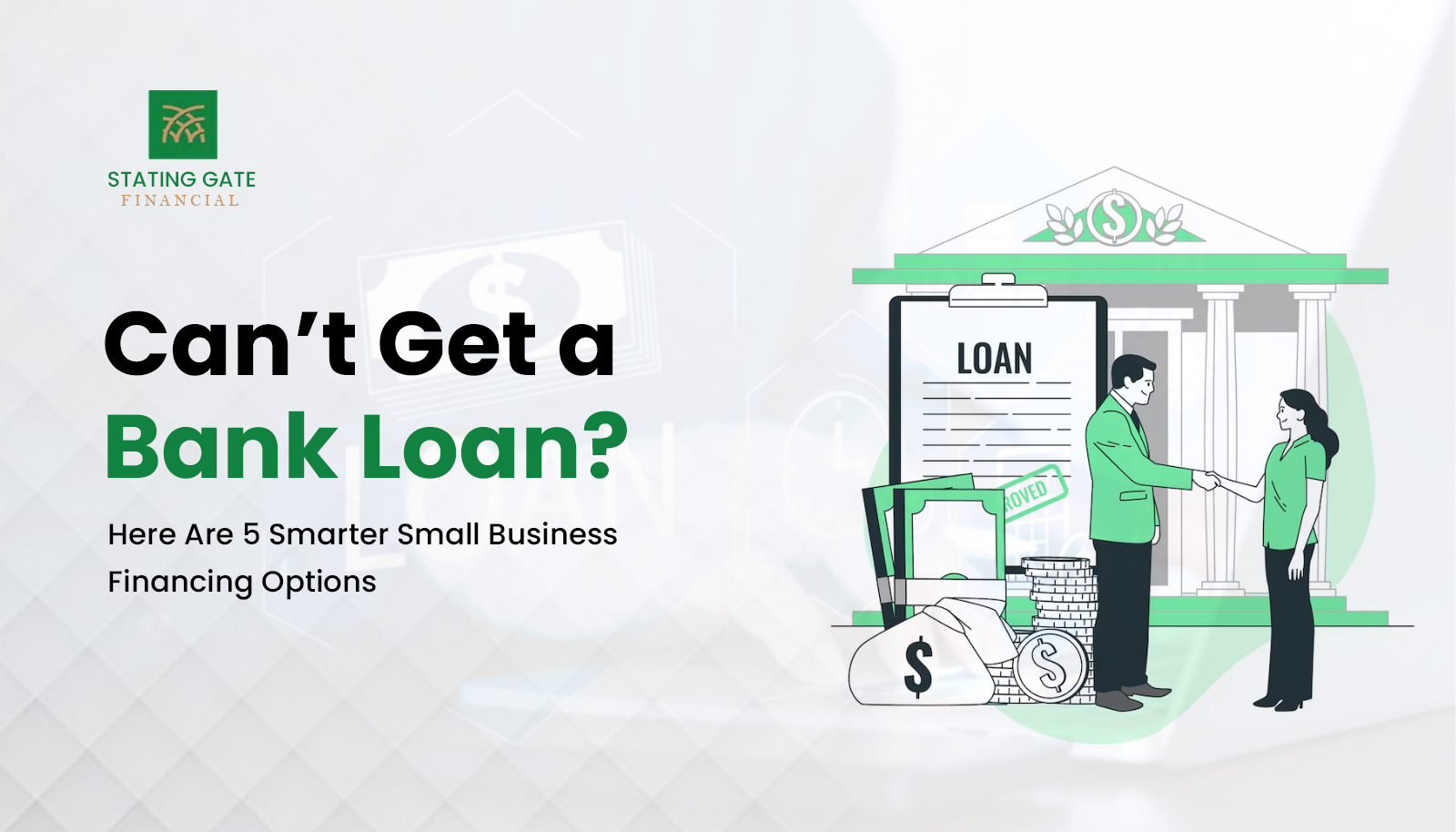 Can’t Get a Bank Loan?