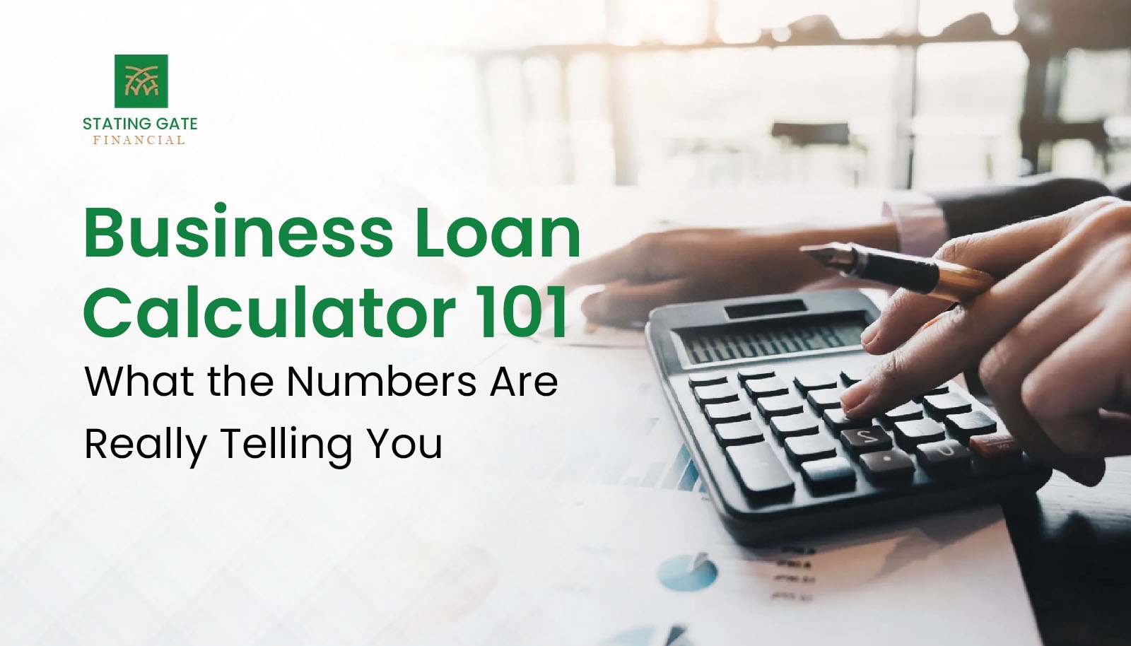 Business loan calculator 101 used to estimate repayment and financing costs